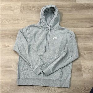 Nike Heather Gray Pullover Hoodie